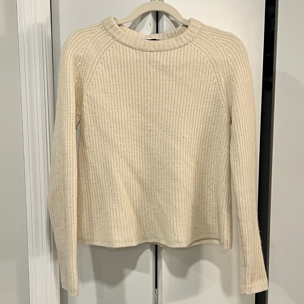 Jenni Kayne Women's Cashmere Fisherman Sweater
